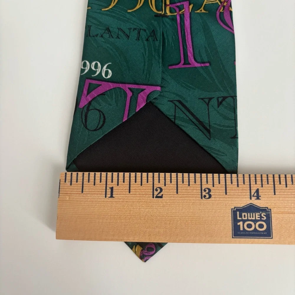 Lot of 2 VTG‎ 1996 Atlanta Olympic Games Collection Ties by Ralph Marlin